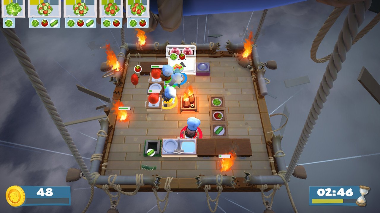 Cozinhar é uma tarefa ainda mais maluca em Overcooked! 2 – PLAY AGAIN