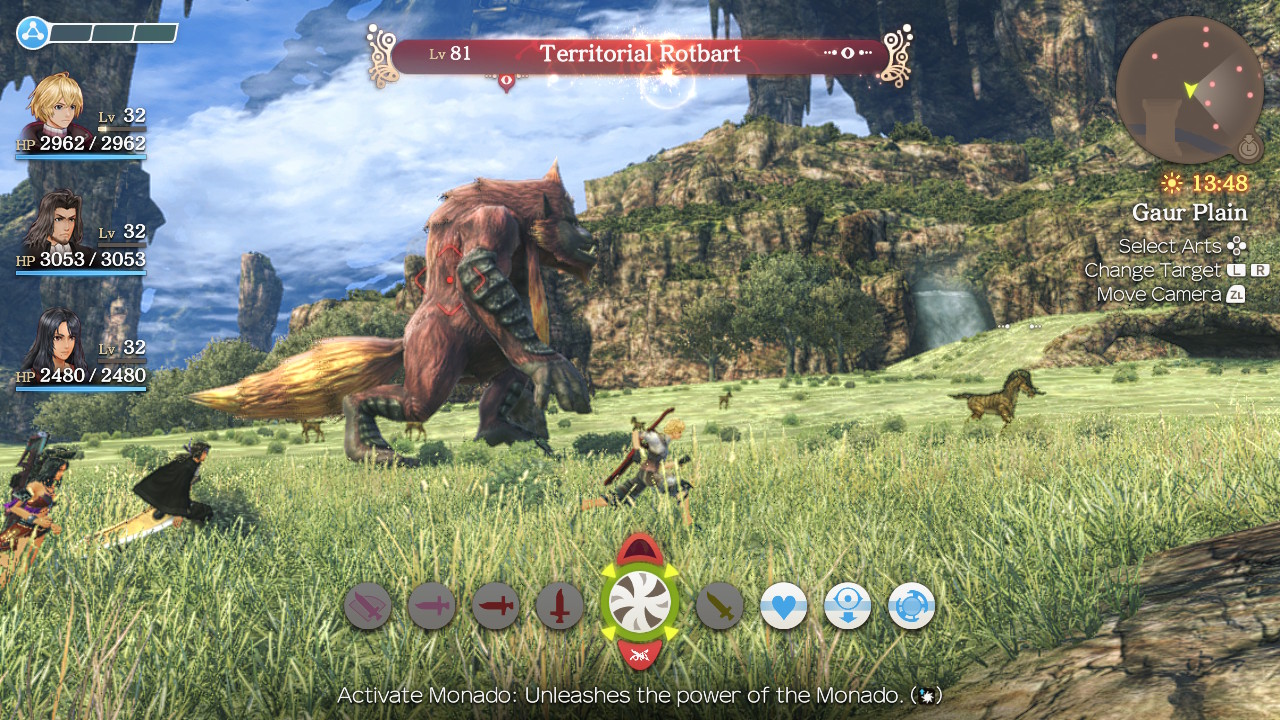 Xenoblade Chronicles: Definitive Edition, exploração de paragem obrigatória