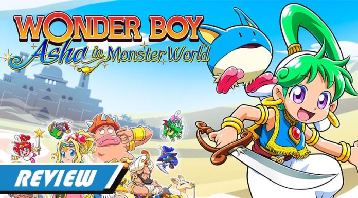 Wonder Boy: Asha in Monster World Capa